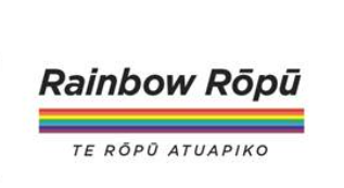 [image] Rainbow Rōpū logo with Te Rōpū Atuapiko written below a rainbow divider.
