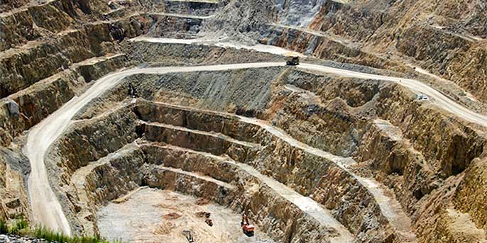 Health and safety at opencast mines, alluvial mines and quarries