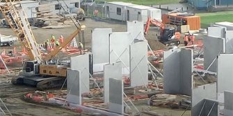 Safe work with precast concrete