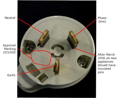 image electrical how to wire a plug 3 pin plug